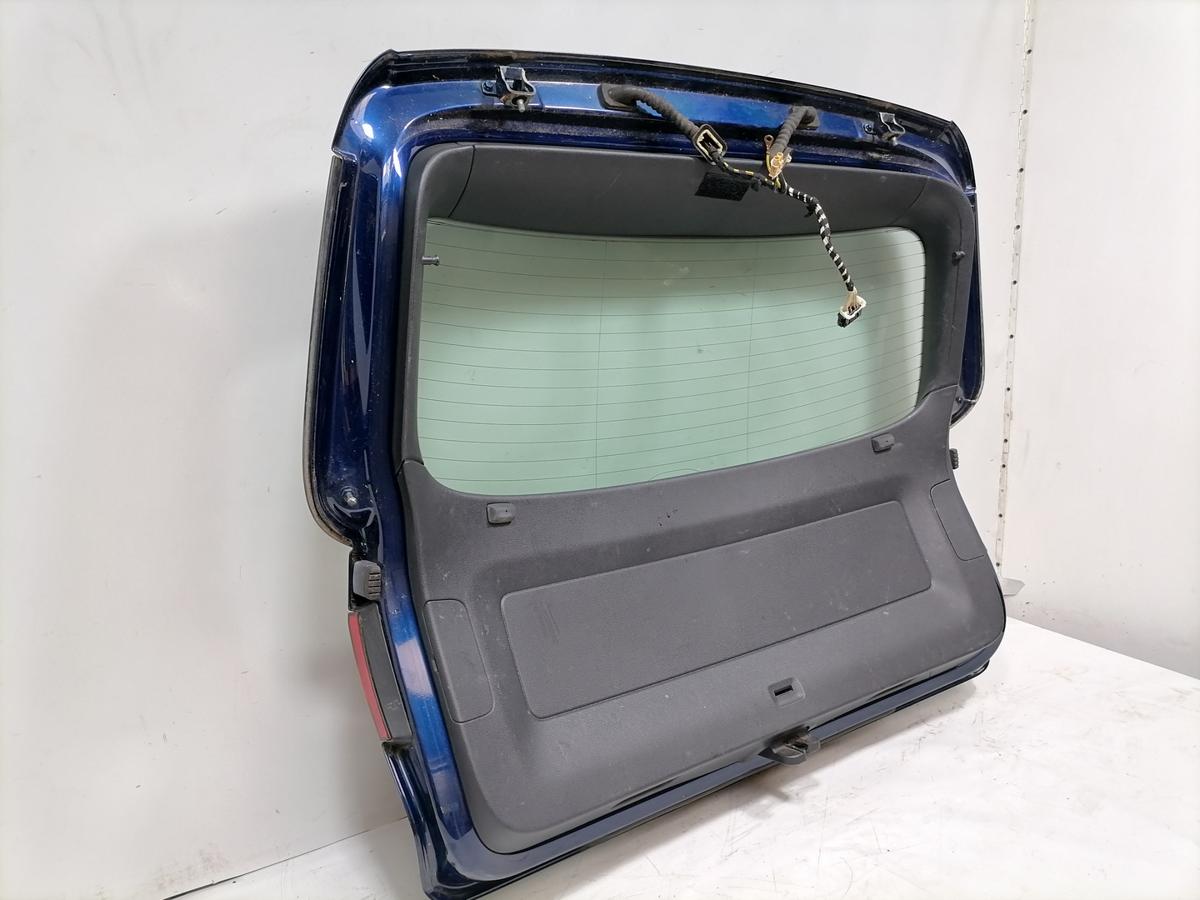 VW Tiguan 1 5N original Heckklappe mit Heckscheibe LD5Q Shadowblue Bj.2009